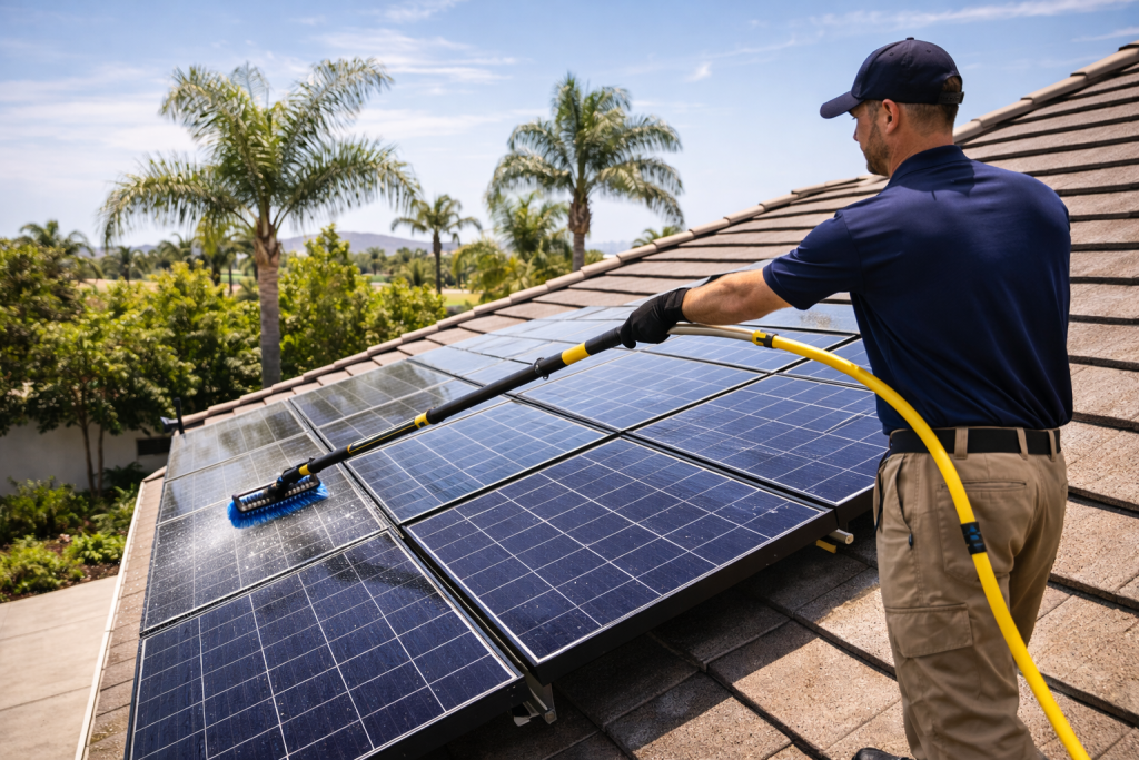 Solar Panel Cleaning